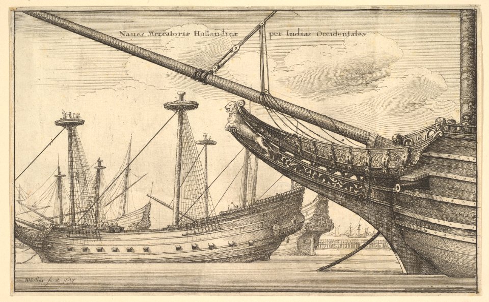 Naues Mercatoriæ Hollandicæ per Indias Occidentales (Dutch West Indiaman) MET DP823415