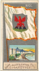 Nice, from the City Flags series (N6) for Allen & Ginter Cigarettes Brands MET DP829275