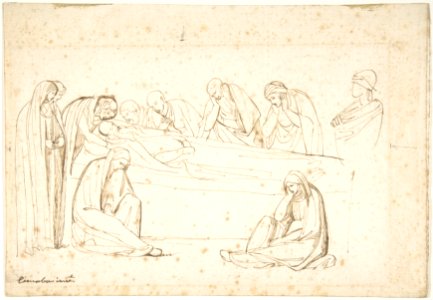 Mourning Figures- possibly a copy after a fresco by Cimabue MET DP804917