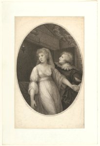 Mr. Dimond and Miss Wallis in the Characters of Romeo and Juliet MET DP858606