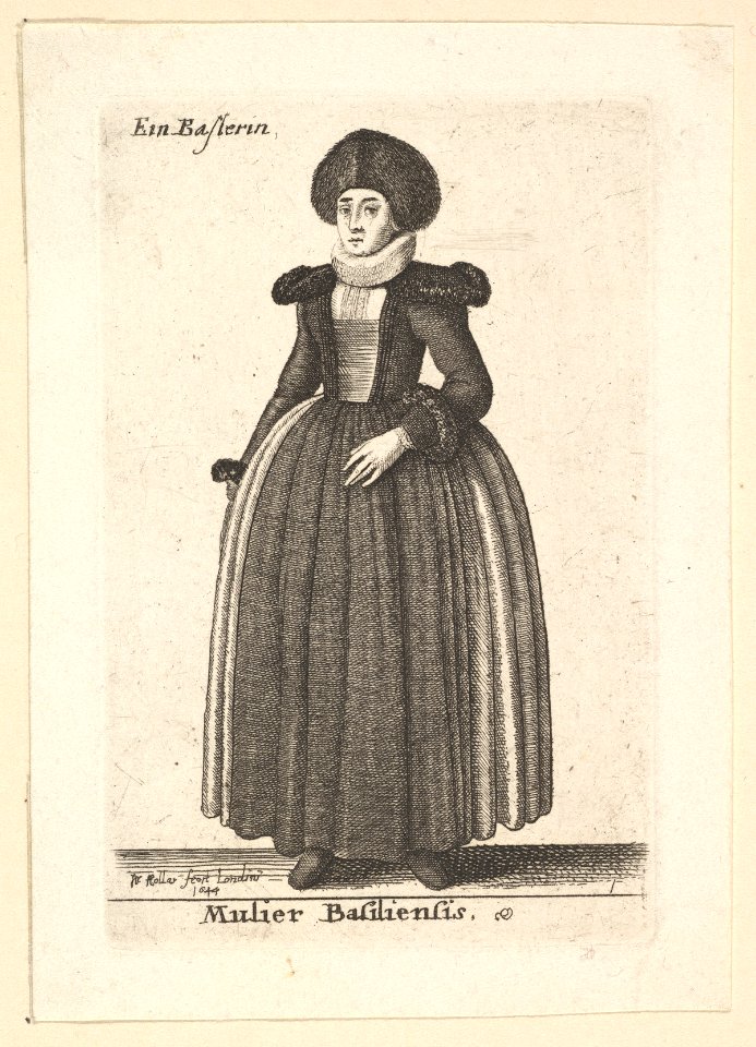 Mulier Basiliensis (Woman of Basel); MET DP823787