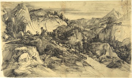 Mountainous Scene MET DP805503