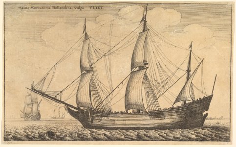 Naues Mercantoriæ Hollandicæ, vulgo, VLIET (A Dutch freighter) MET DP823409