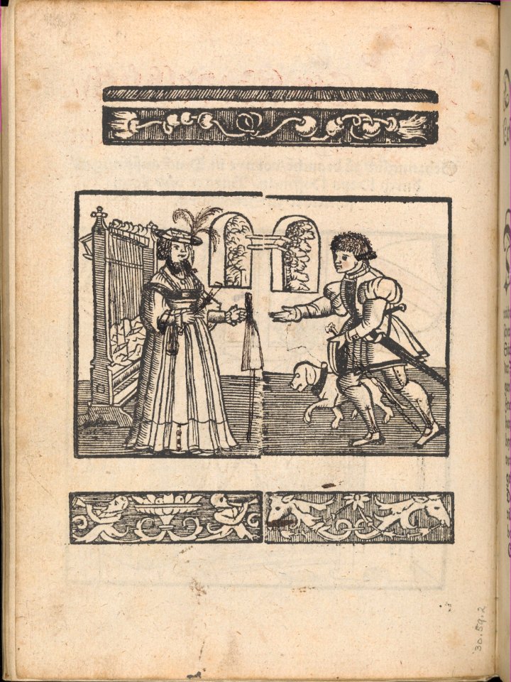 New Modelbüch allen Nägerin u. Sydenstickern (title page verso, 1v) MET DP356543