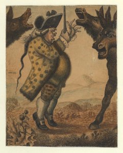 Mr. Alexander Campbell, Organist, Conducting Three Braying Asses - MET DP-15283-001