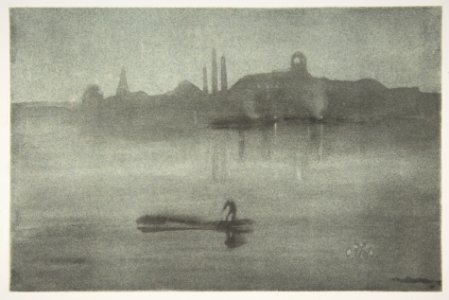 Nocturne (Nocturne- The Thames at Battersea) MET DP813769