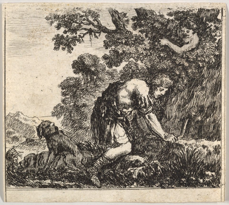 Narcissus, from 'Game of Mythology' (Jeu de la Mythologie) MET DP831079
