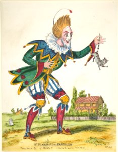 Mr. Blanchard as Pantaloon MET DP806077