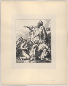 Noah's Sacrifice (Dalziels' Bible Gallery) MET DP835861