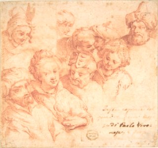 Nine heads after Paolo Veronese MET DP802294