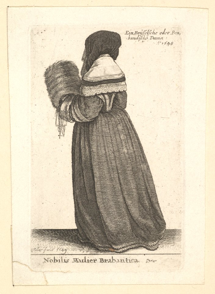 Nobilis Mulier Brabantica, (Noblewoman from Brabant) MET DP823780
