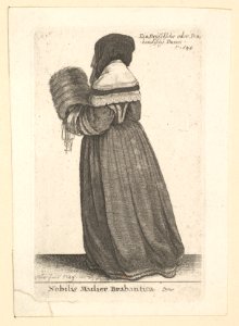 Nobilis Mulier Brabantica, (Noblewoman from Brabant) MET DP823780