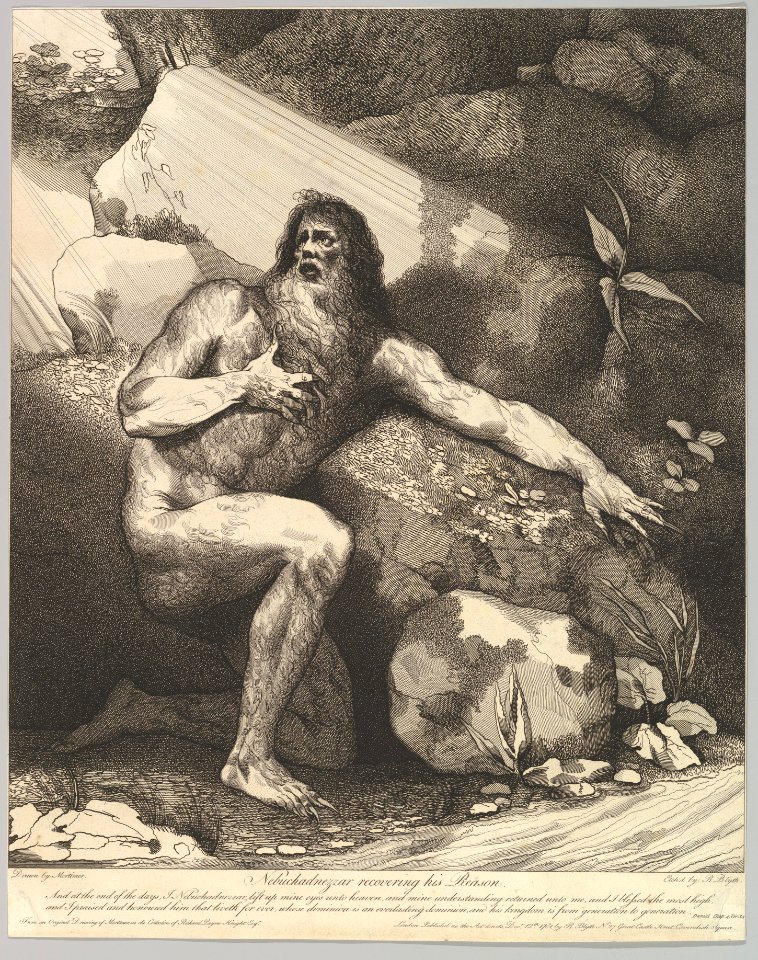 Nebuchadnezzar Recovering His Reason MET DP828603