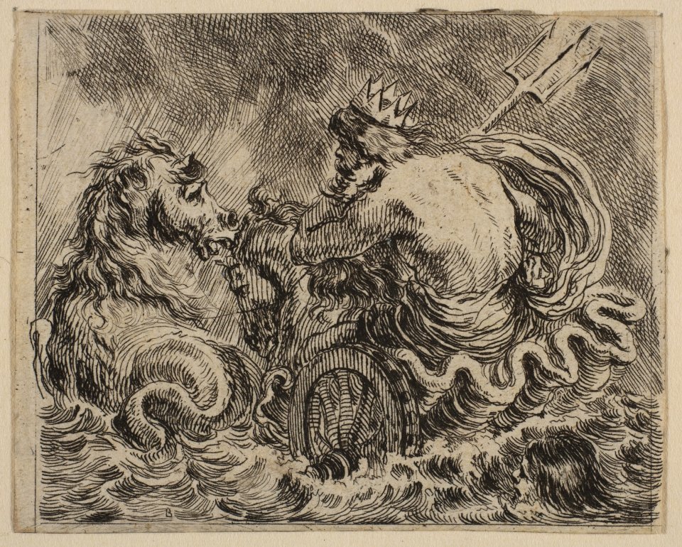 Neptune, from 'Game of Mythology' (Jeu de la Mythologie) MET DP817724