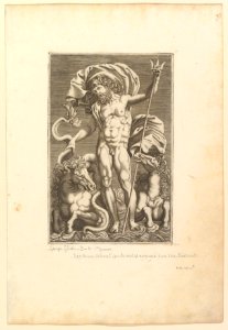 Neptune Between Two Sea Horses MET DP821533