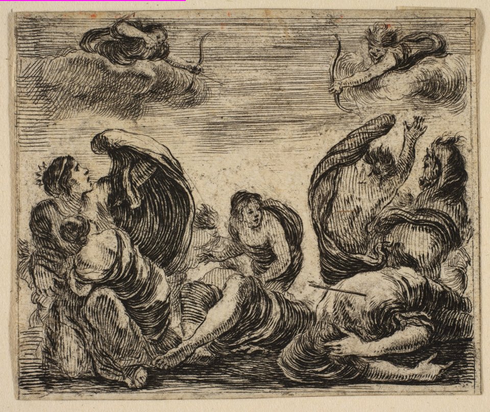 Niobe, from 'Game of Mythology' (Jeu de la Mythologie) MET DP817721
