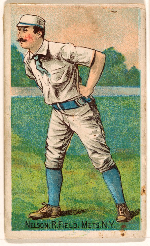 Nelson, Right Field, Mets, New York, from the Gold Coin series (N284) for Gold Coin Chewing Tobacco MET DP866822