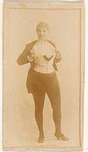 Nellie Page, from the Actresses series (N245) issued by Kinney Brothers to promote Sweet Caporal Cigarettes MET DP859289