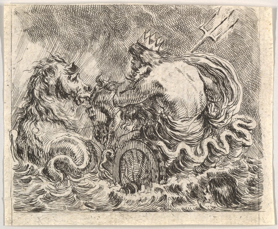 Neptune, from 'Game of Mythology' (Jeu de la Mythologie) MET DP831091