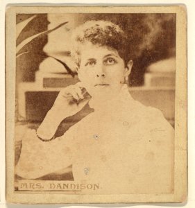Mrs. Dandison, from the Actresses series (N246), Type 2, issued by Kinney Brothers to promote Sporting Extra Cigarettes MET DP860097