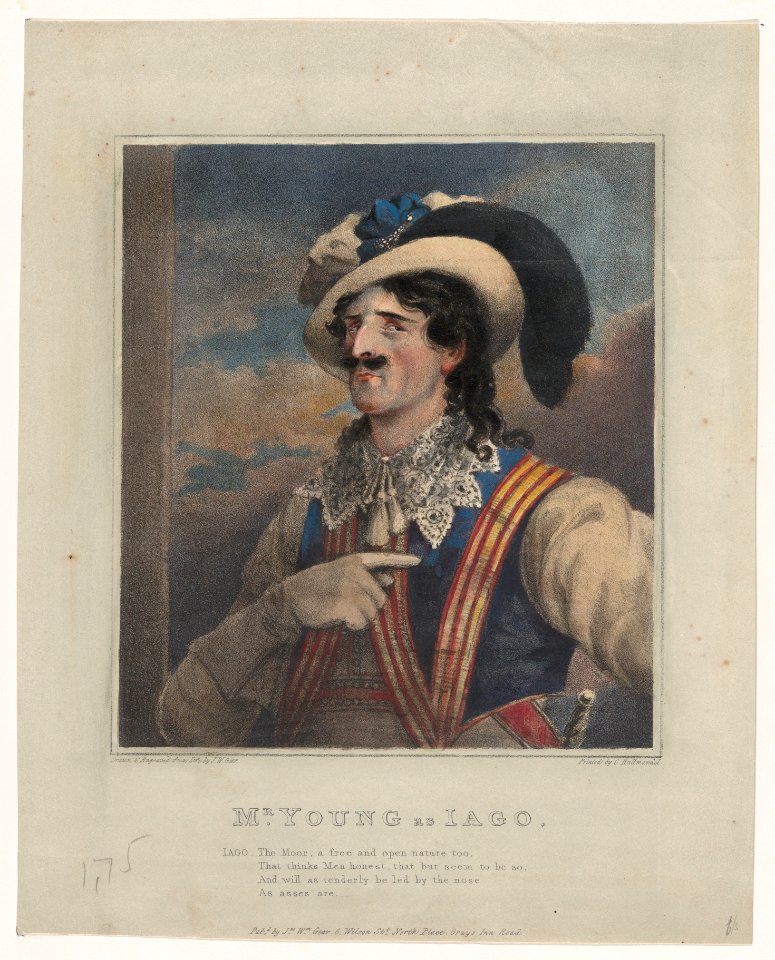 Mr. Young as Iago MET DP873690