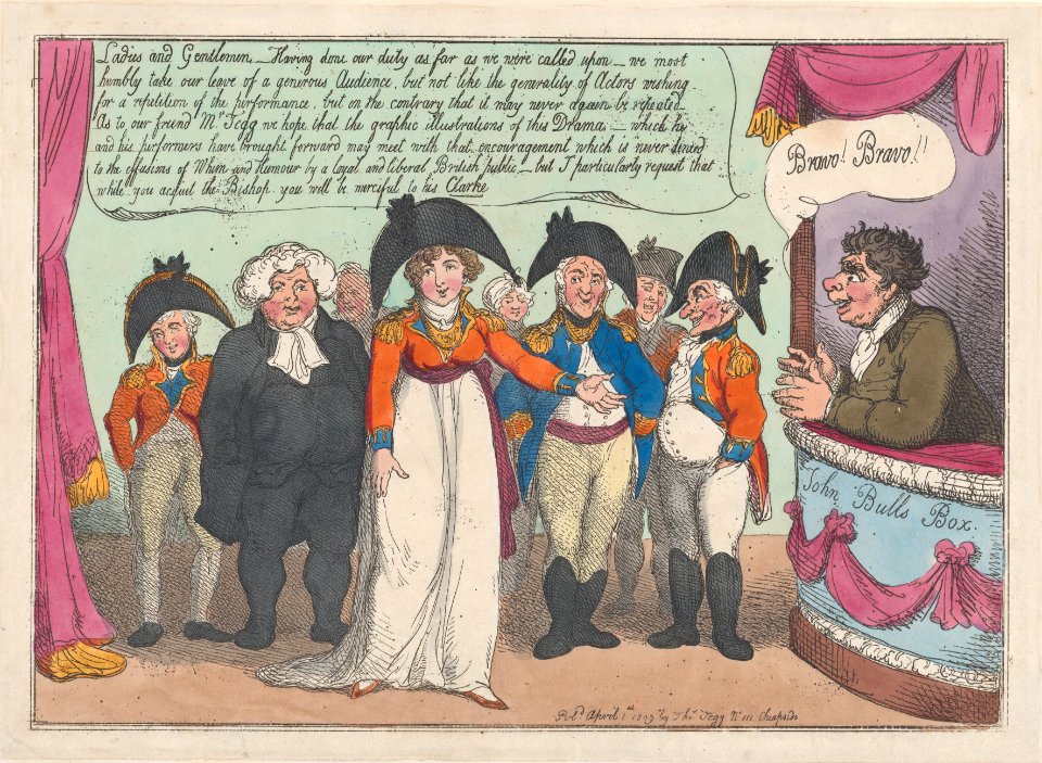 Mrs. Clarke's Farewell To Her Audience. Tailpiece - MET DP880585