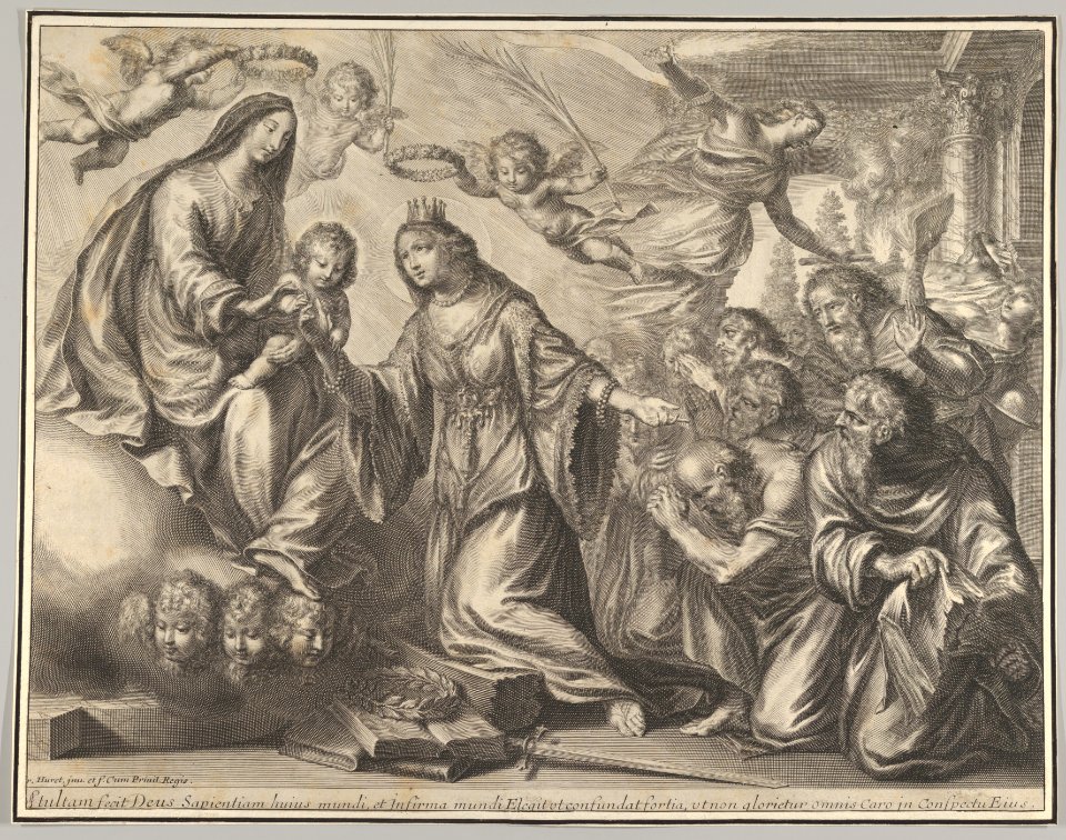 Mystic Marriage of St. Catherine MET DP836233