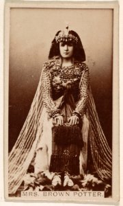 Mrs. James Brown Potter, from the Actresses series (N245) issued by Kinney Brothers to promote Sweet Caporal Cigarettes MET DP859325