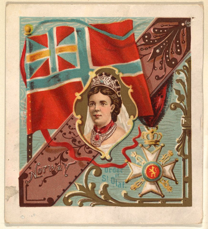 Norway, from the International Cards series (N238), issued by Kinney Bros. MET DPB875029