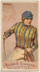N.W. Kitson, from the Racing Colors of the World series (N22a) for Allen & Ginter Cigarettes MET DP835166
