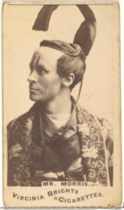 Mr. Morris, from the Actors and Actresses series (N45, Type 1) for Virginia Brights Cigarettes MET DP829932