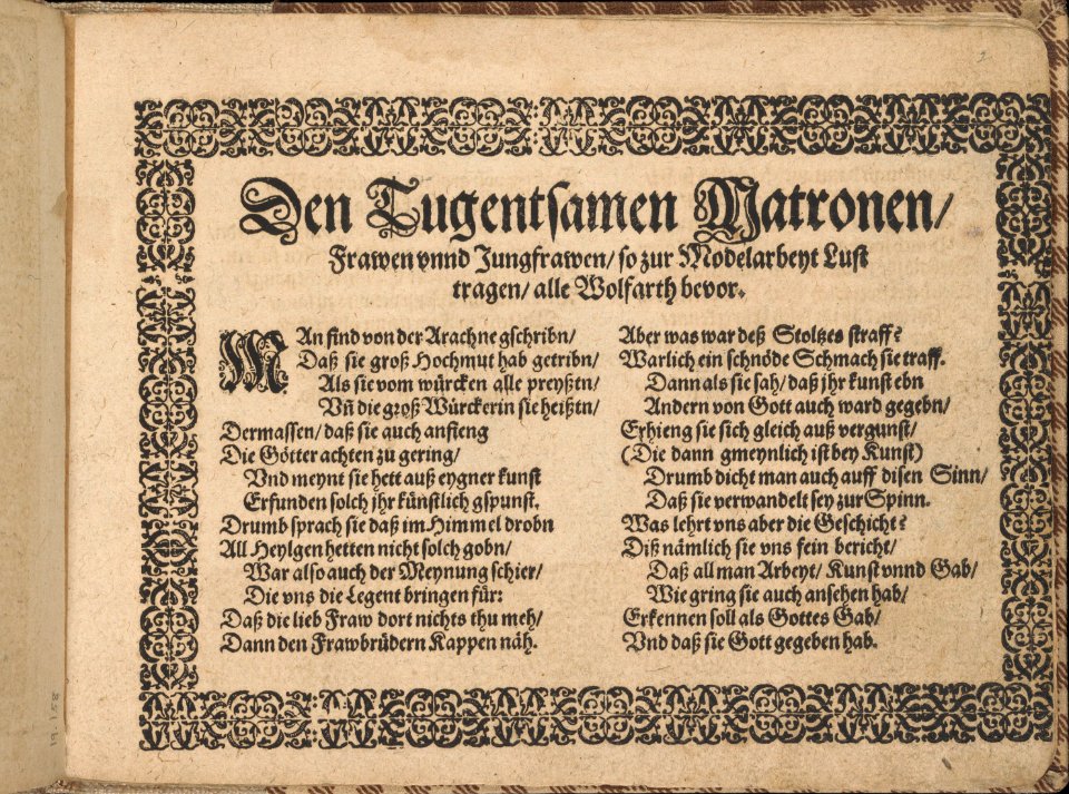 New Künstlichs Modelbuch (Page 2 recto) MET DP363405