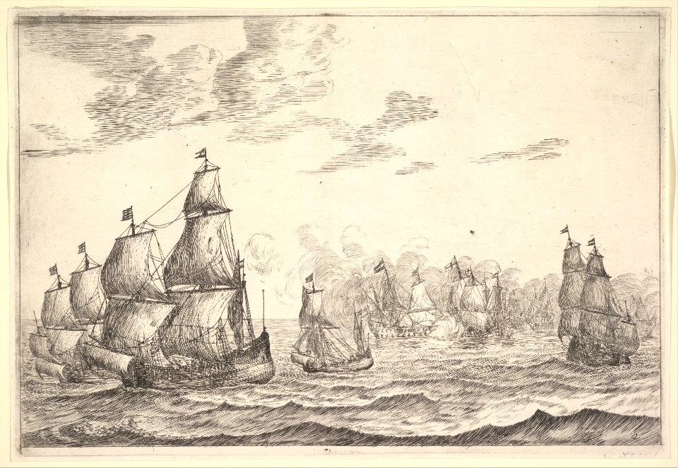 Naval Battle Scene MET DP825125