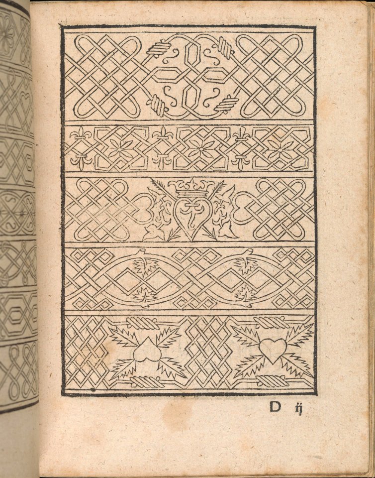 New Modelbüch allen Nägerin u. Sydenstickern (Page 13r) MET DP356568