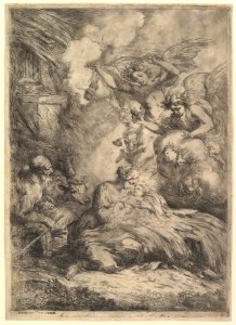 Nativity with Angels MET DP827722