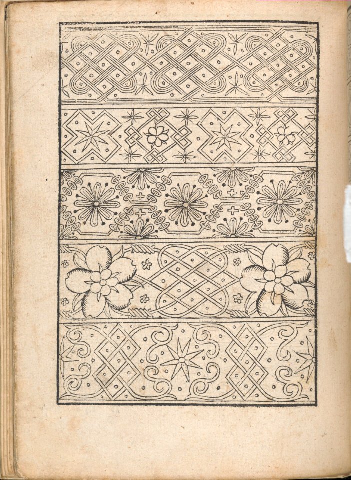 New Modelbüch allen Nägerin u. Sydenstickern (Page 7v) MET DP356555