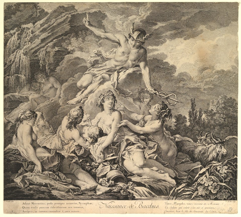 Naissance de Bacchus (Birth of Bacchus) MET DP826919