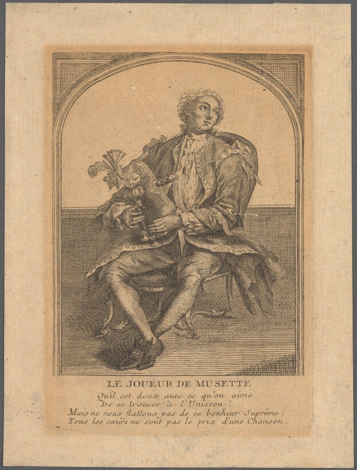 Musette Player (Le Joueur de Musette) MET DP226883