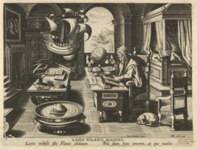 New Inventions of Modern Times -Nova Reperta-, The Invention of the Compass, plate 2 MET DP841121