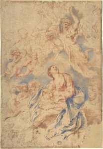 Nativity with Angels MET DP809037