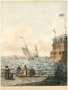 New York Harbor from the Battery MET DT2090