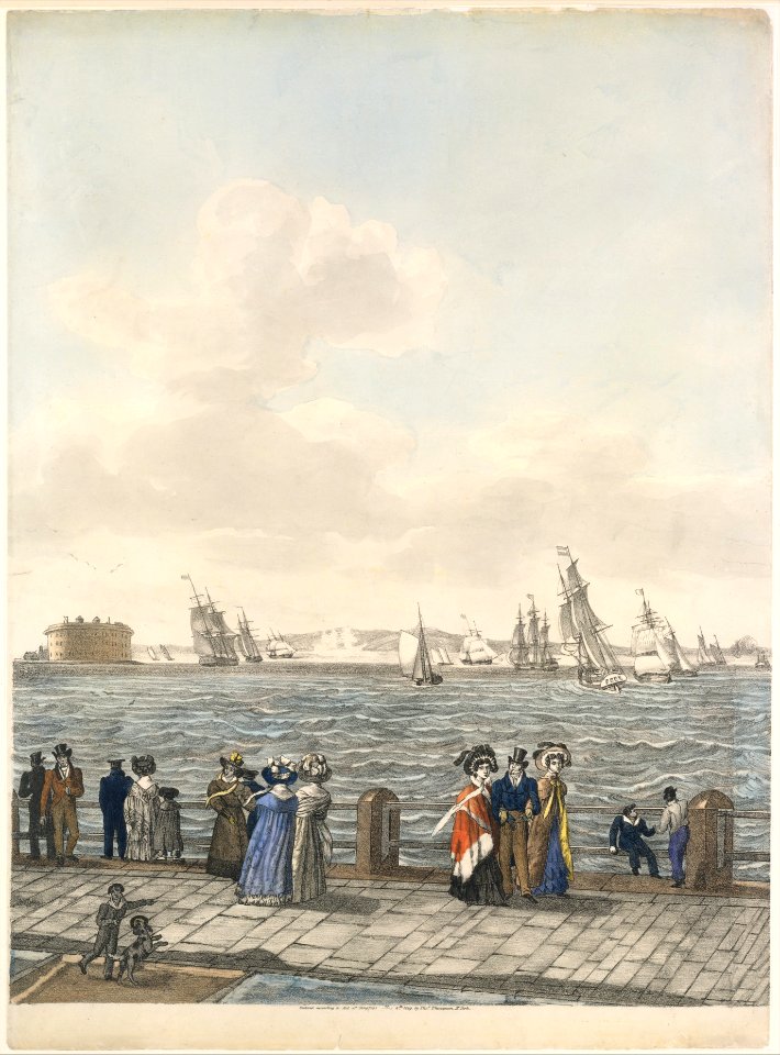 New York Harbor from the Battery MET DT2089