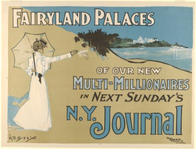 New York Journal- Fairland Palaces of Our New Multi-Millionaires MET DP851127
