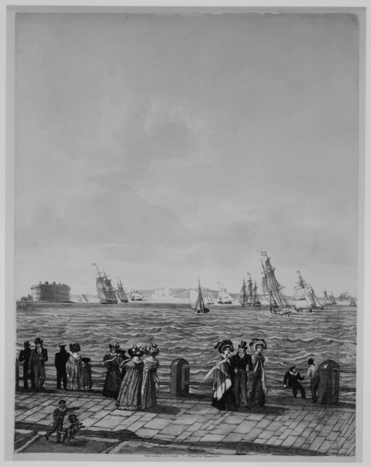 New York Harbor from the Battery MET MM88317