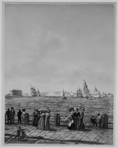 New York Harbor from the Battery MET MM88317