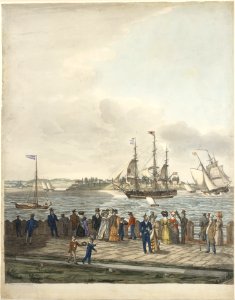 New York Harbor from the Battery MET DT2088