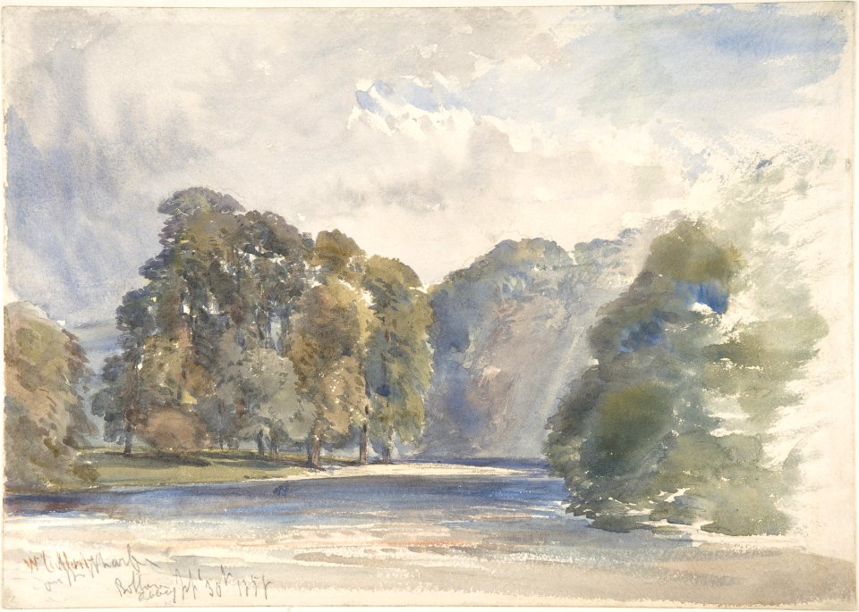 On the Wharfe, Bolton Abbey MET DP805391
