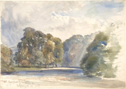 On the Wharfe, Bolton Abbey MET DP805391