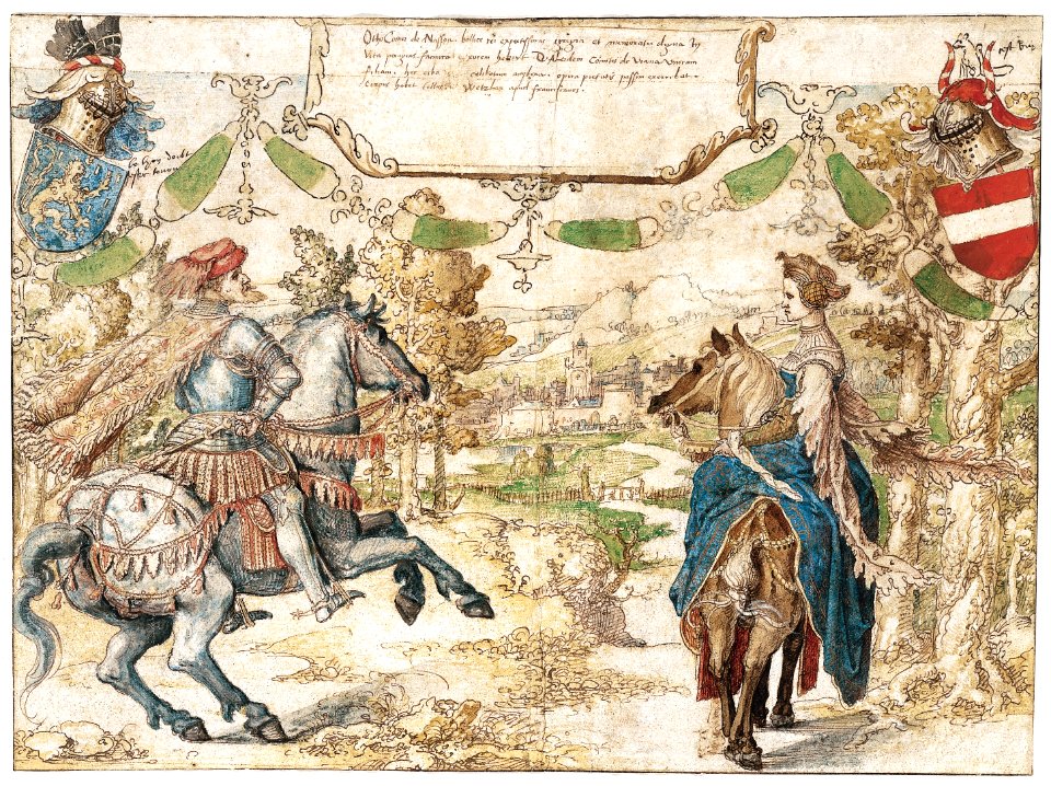 Otto, Count of Nassau and his Wife Adelheid van Vianen MET 1T E6B15R3