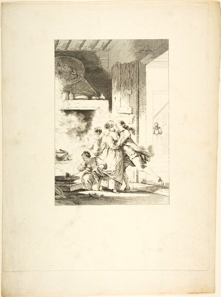 On ne s'avise jamais du tout, from Contes et nouvelles en vers par Jean de La Fontaine. A Paris, de l'imprimerie de P. Didot, l'an III de la République, 1795 MET DP813890